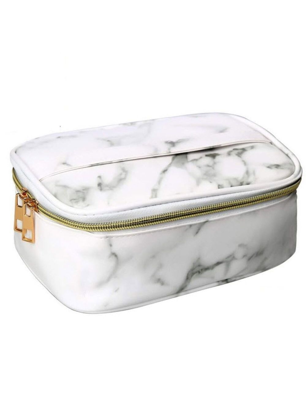 cute faux marble pattern makeup bag - Picture 1 of 7